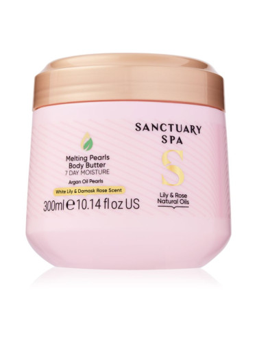 Sanctuary Spa Lily & Rose Natural Oils интензивно хидратиращо масло за тяло 300 мл.