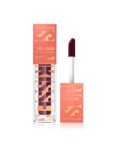 MAYBELLINE NEW YORK Sunkisser Matte течен руж с матиращ ефект цвят 33 Berry Brunch 4.7 мл.