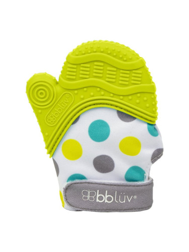 BBLÜV Glüv бебешки ръкавици против хапане на пръстите Lime 1 бр.