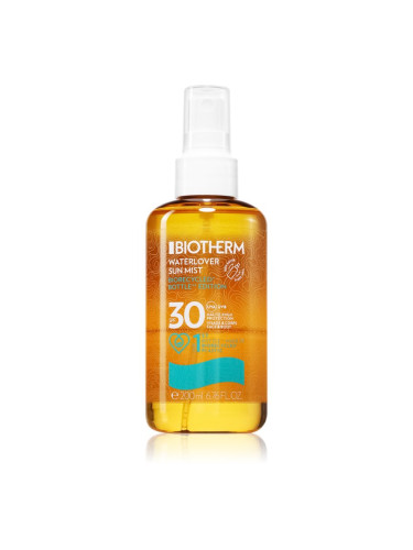 Biotherm Waterlover Sun Mist Biorecycled Edition SPF 30 мъгла за тен в спрей SPF 30 200 мл.