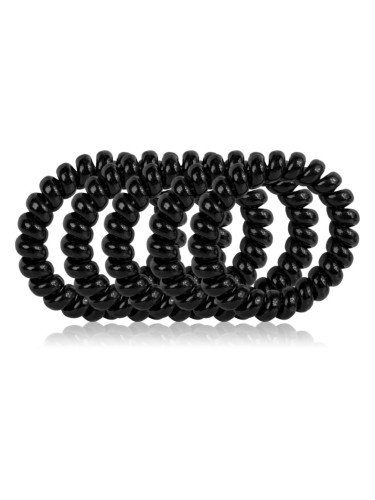 Brushworks Wonder Bobble ластици за коса Black 5 бр.
