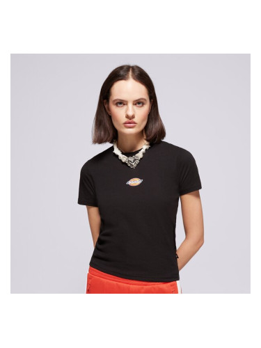 Dickies Тениска Maple Valley Reg Tee W дамски Дрехи Тениски DK0A4ZAOBLK1 Черен