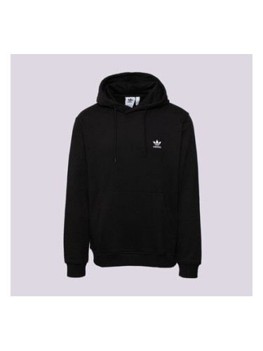 Adidas Суитчър С Качулка Ess Hoodie Ft мъжки Дрехи Суичъри JD2404 Черен