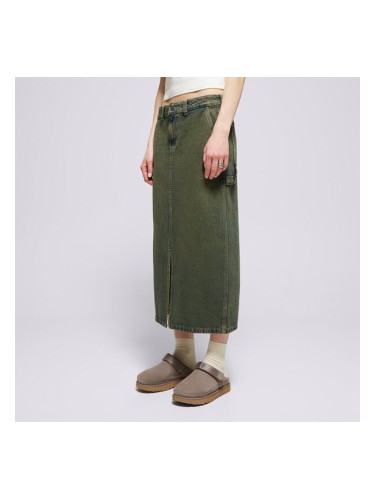 Dickies Пола Long Denim Carpenter Skirt W дамски Дрехи Рокли и поли DK0A866SK571 Зелен