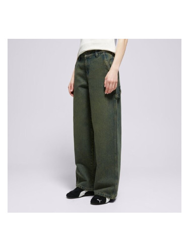 Dickies Панталони X Loose Denim Carpenter Pant W дамски Дрехи Панталони DK0A4Z6SK571 Зелен