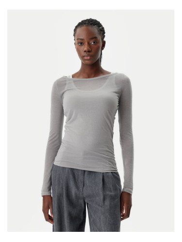 PINKO Блуза 104653 A2CL Сив Regular Fit