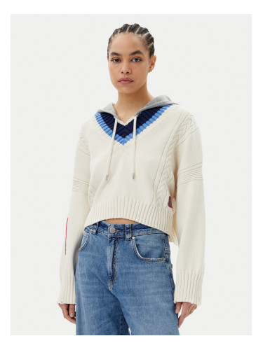 PINKO Пуловер Breithorn Maglia 104621 Екрю Relaxed Fit