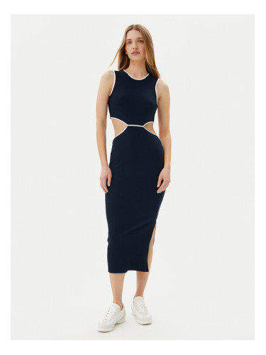 EA7 Emporio Armani Плетена рокля 7W000301 AF12654 UB102 Тъмносин