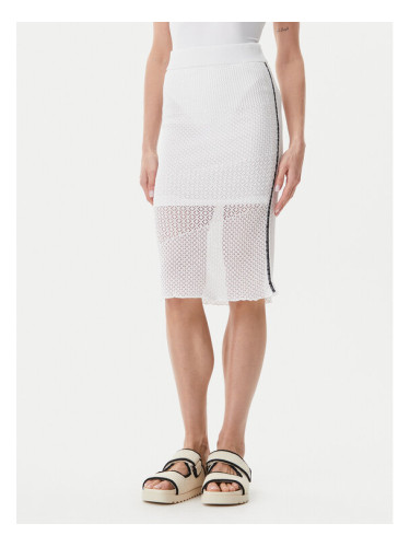 PINKO Миди пола Trivor 104892 A2EB Бял Regular Fit