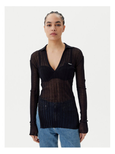 PINKO Блуза Rex Ford Polo 105151 A2LS Черен Slim Fit