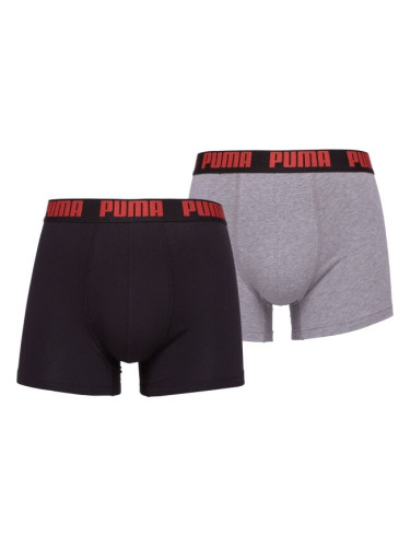 Puma MEN EVERYDAY BASIC BOXER 2P Мъжки боксерки, черно, размер