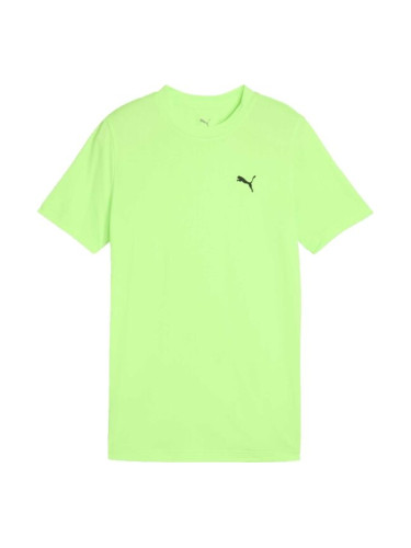 Puma TAD ESSENTIALS TEE G Тениска за момичета, светло-зелено, размер
