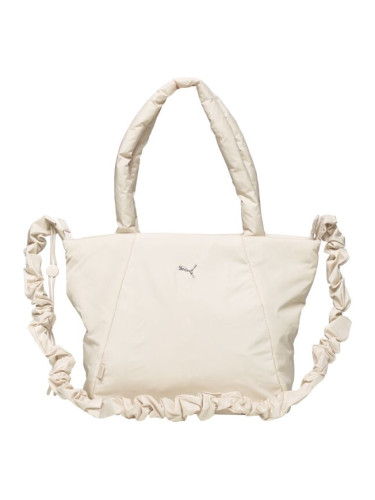Puma SLOUCHY SMALL SHOPPER Дамска чанта, бежово, размер