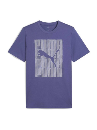 Puma GRAPHIC PUMA WORDING TEE Мъжка тениска, синьо, размер