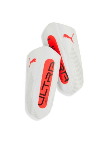 Puma ULTRA LIGHT STRAP Универсални футболни протектори, бяло, размер