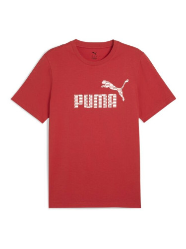 Puma UNITED TEE Мъжка тениска, червено, размер