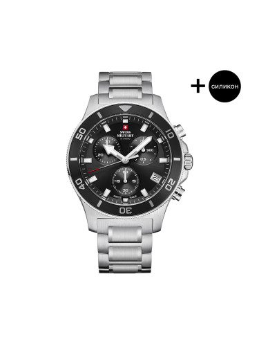Часовник Swiss Military by Chrono SM34067.10SET BLACK