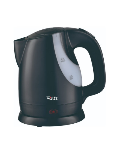 Електрическа кана Oliver Voltz OV51230F, 1300W, 900 ml, Мерителна скала, Черен