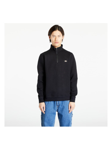 Суитшърт Dickies Oakport Quarter Zip Sweatshirt Black M