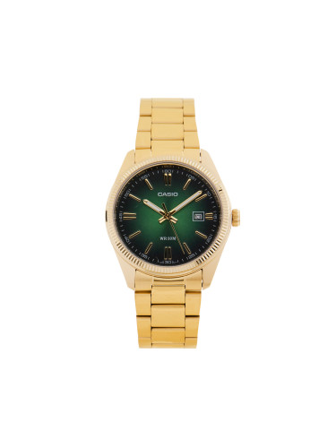 Часовник Casio MTP-1302PGC-3AVEF Зелен