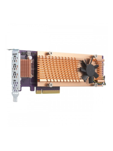 PCI карта SSD M.2 Qnap QM2-4P-384