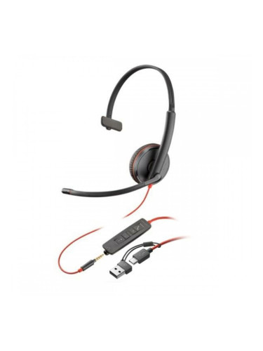 Слушалки Poly 8X227AA Черен