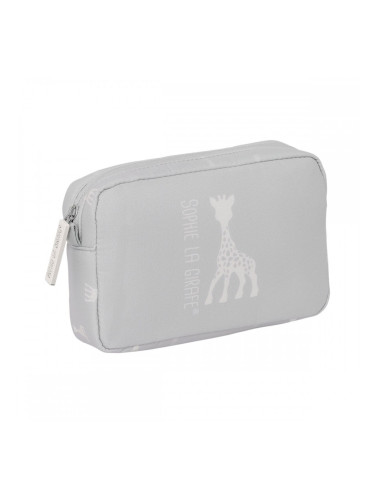 Пътническа Чантичка Sophie la Girafe Светло сив 20 x 13 x 5,5 cm