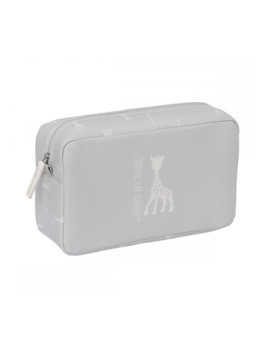 Пътническа Чантичка Sophie la Girafe Светло сив 28 x 16 x 9 cm