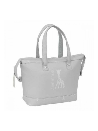 Пътническа Чантичка Sophie la Girafe Светло сив 27 x 24,5 x 12,5 cm