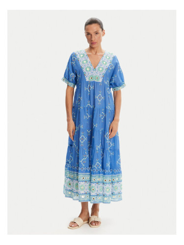 Iconique Лятна рокля IC25-092 Син Relaxed Fit