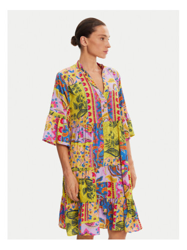 Iconique Лятна рокля IC25-124 Цветен Relaxed Fit
