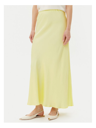 ViCOLO Макси пола Gonna TD0472 Жълт Slim Fit