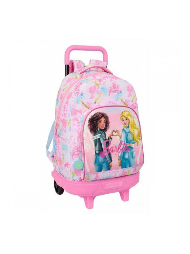 Училищна чанта Barbie Painterly Розов Небесно синьо 33 x 45 x 22 cm