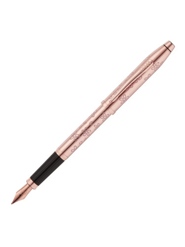 Писалка Cross Century II Cherry Blossom - Rose Gold with Rose Gold Trim