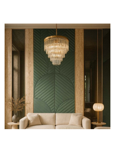 3D Текстилен стенен панел PALM 854