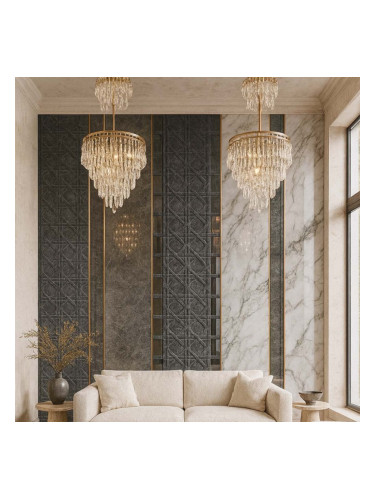 3D Текстилен стенен панел Dior II 885