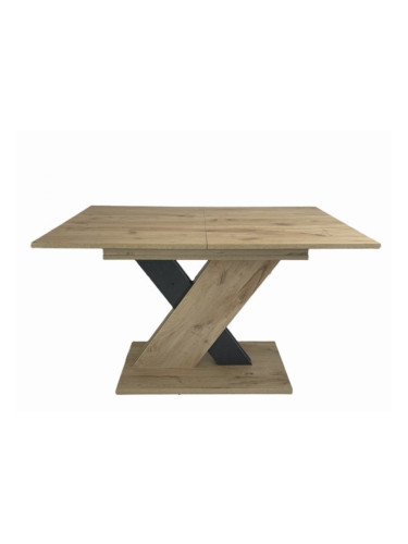 Трапезна маса AXI разтегателна, артисан и черно