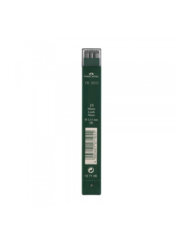 Faber-Castell Графит за верзатил, 3.15 mm, 6B, 10 броя