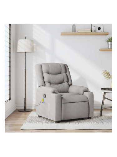 Sonata H Масажен стол за лежанка Cloud Grey Fabric