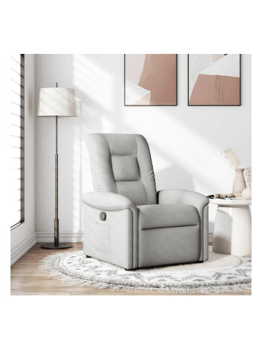 Sonata H Recliner Chair Cloud Grey Fabric