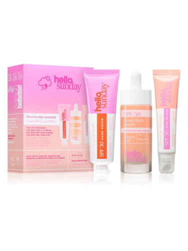 hello sunday the everyday essentials комплект за озарена кожа