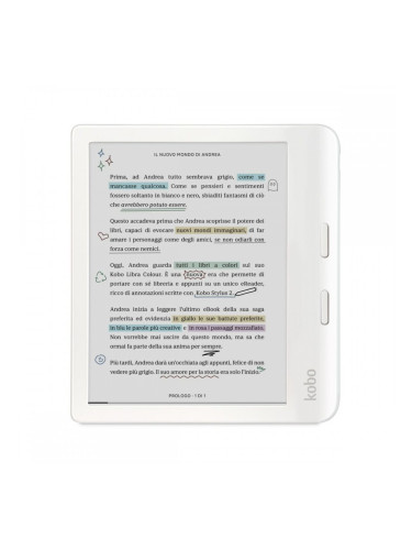 Електронна книга Rakuten N428-KU-WH-K-CK Бял 32 GB 7"