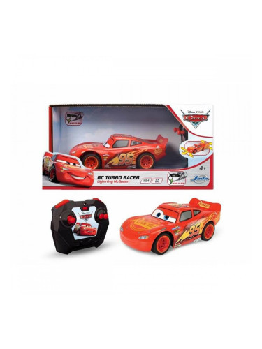 Кола с Радиоуправление Cars Turbo Racer Lightning McQueen 1:24 17 cm