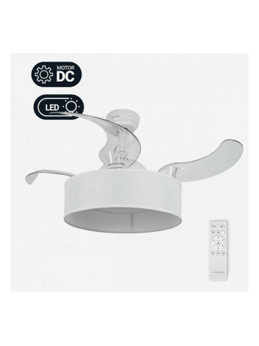 Вентилатор за таван Universal Blue JALOQUE WFW Ø 104 cm Бял 65 W