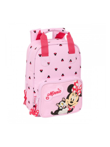 Училищна чанта Minnie Mouse Naive Розов 20 x 28 x 8 cm