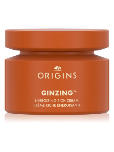 Origins GinZing™ Energizing Rich Cream ревитализиращ хидратиращ крем за суха кожа 50 мл.