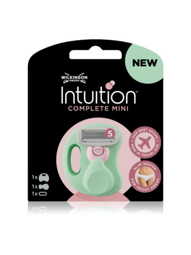 Wilkinson Sword Intuition Complete Mini машинка за бръснене за пътуване с калъфка 1 бр.