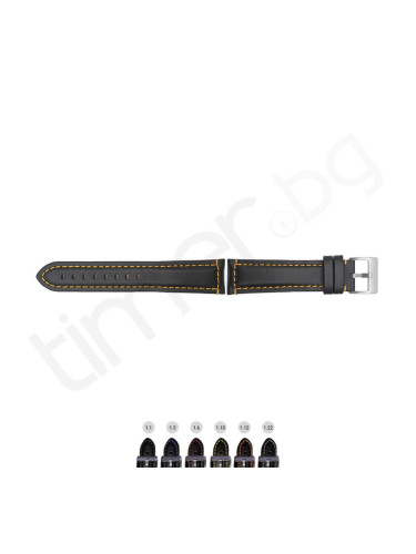 Кожена каишка Diloy 393 - 22 мм
