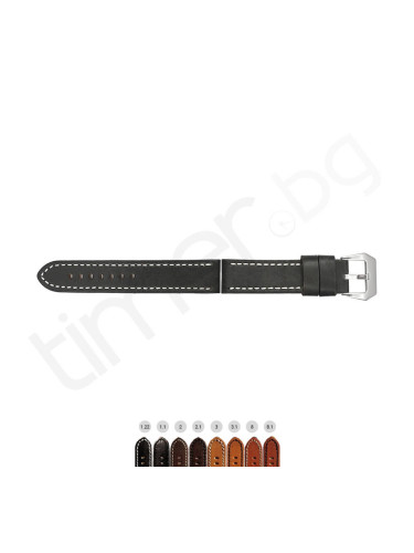 Кожена каишка Diloy 384EL - 20 мм