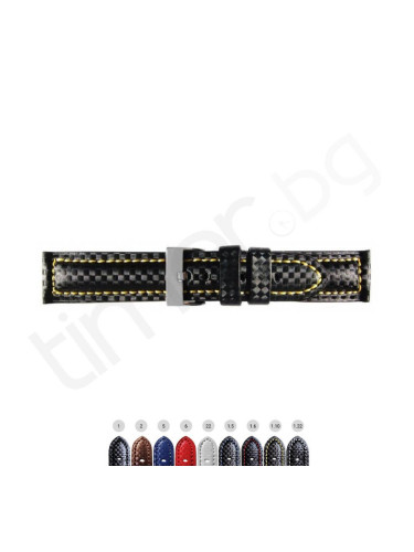 Кожена каишка Diloy 374 - 22 мм